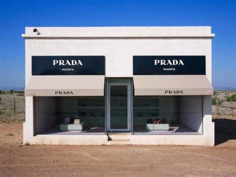 designer prada shop in the middle of nowhere|isolated prada valentine texas.